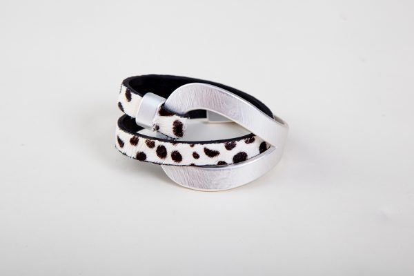 Anastasia Leather Wrap Bracelet