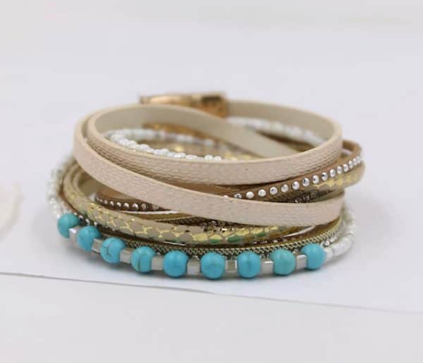 GYPSY Wrap Bracelet - Freshwater Pearl 4