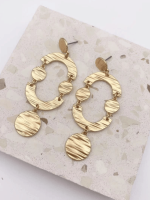 Indiana Earrings Gold