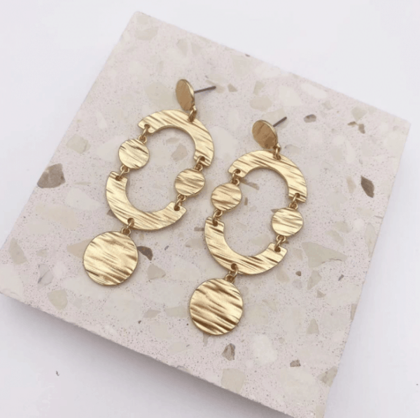 Indiana Earrings Gold