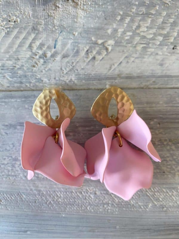 Isabella Earrings Pastel Pink